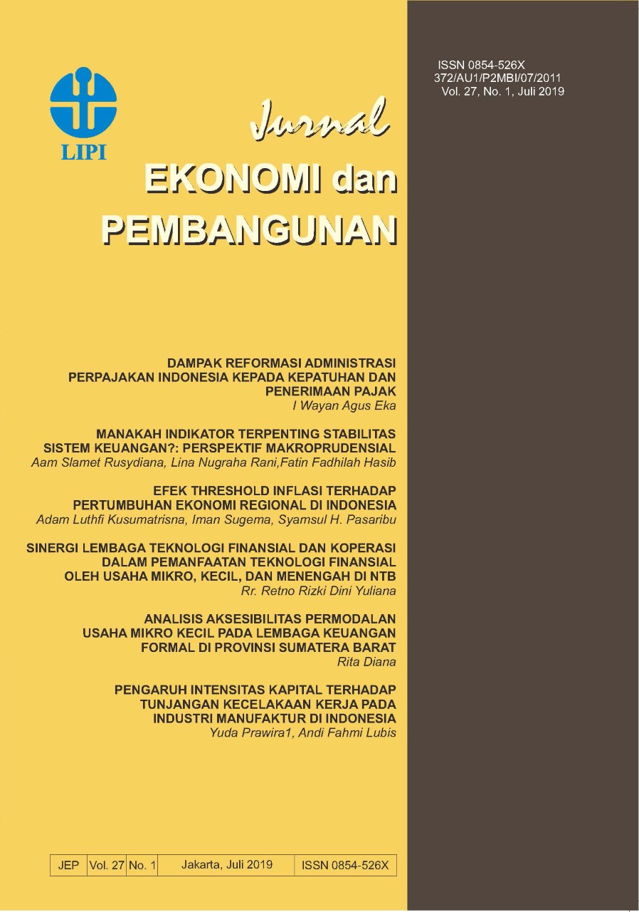 Jurnal Ekonomi Dan Pembangunan